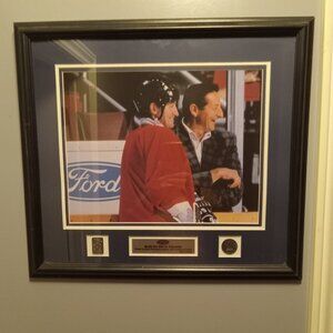 FREE CARDS WITH PURCHASE-Wayne & Walter Gretzky Ford Canada Commemorative Print